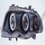 BMW / БМВ, 3 Series, 2002-2004 (E46 SDN), BME4698-007B-N - Тюнинг комплект фар литых с поворотником внутри черные с двумя светящимися ободками