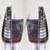 BMW / БМВ, X5, 2004-2006 (E53), BM0X599-762BH-N - Фонарь задн внешн+внутр л+п тюнинг прозрач с диод внутри черн-хром (комплект) (sonar)