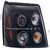 Cadillac / Кадиллак, Escalade / Эскалейд, 2002-2006, CAESC02-001B-N - Фары тюнинг комплект черных фар линзованные с диодным габаритом