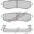 Kia / Киа, Picanto / Пиканто, 2008-2012, E110199 - Тормозные колодки задние