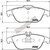 Mercedes / Мерседес, Glk-Class / Джлк-класс, 2008- (X204), P50104 - Тормозные колодки задние