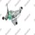 Mitsubishi / Мицубиси, Outlander / Аутлендер, 2007-2009 II (XL), MBL82531244 - Мотор дворника крышки багажника