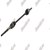 Mitsubishi / Мицубиси, Outlander / Аутлендер, 2007-2009 II (XL), MBL38150688 - Привод передний правый в сборе 2.0 2.4 акпп