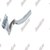 Nissan / Ниссан, Qashqai / Кашкай, 2010-2013, ST-DT65-015B-2 - Петля капота левая