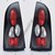 Skoda / Шкода, Octavia / Октавия, 1997-2001, SDOCT96-743B-N - Тюнинг комплект фонарей внутри черные