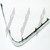 Volkswagen / Фольксваген, Passat / Пассат, 2005-2011 (B6), VWPAS05-651H-L - Молдинг левый в задний бампер хром (SDN)
